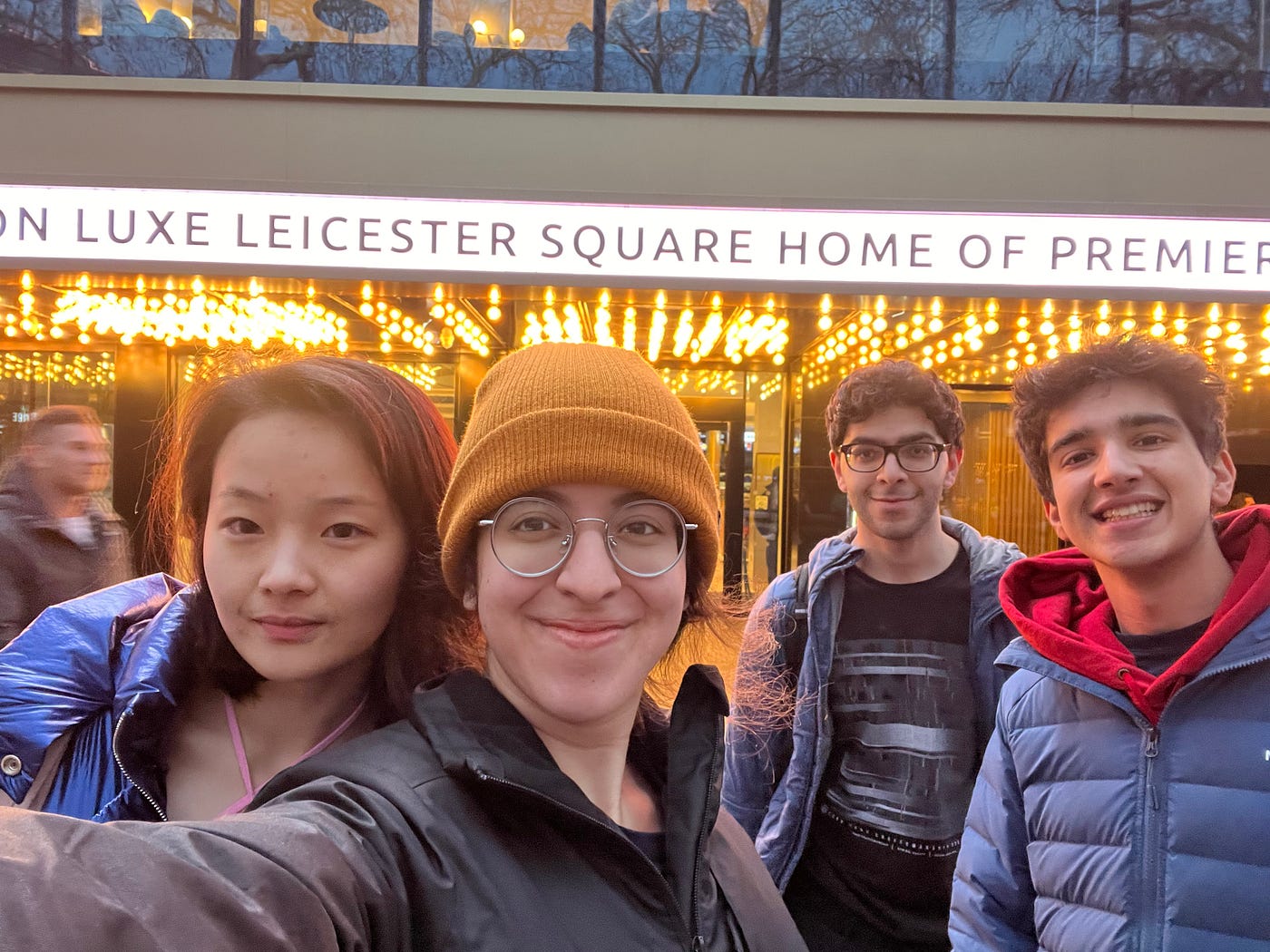 📍Leicester Square: unofficial sign