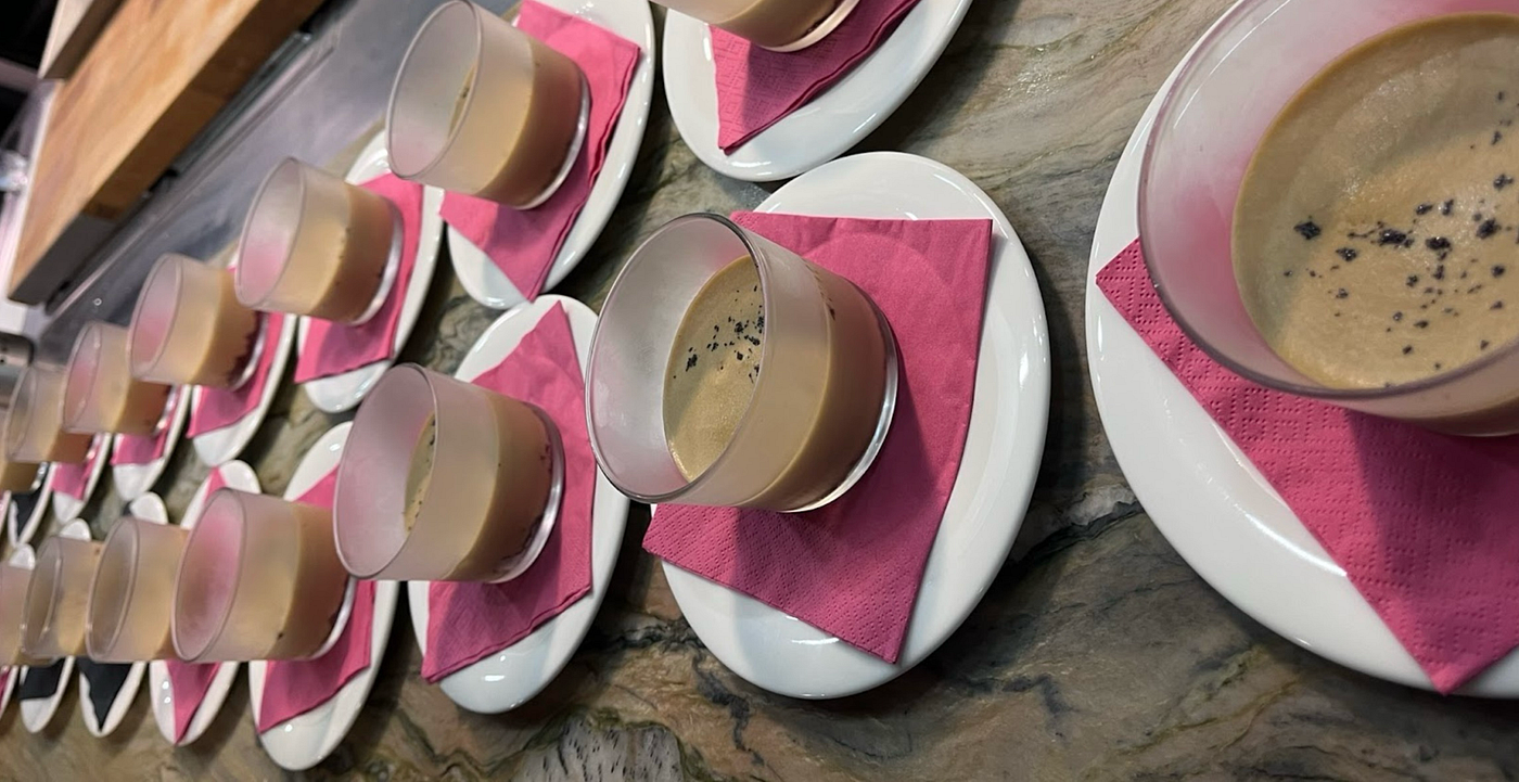 Said mocha mascarpone mousse