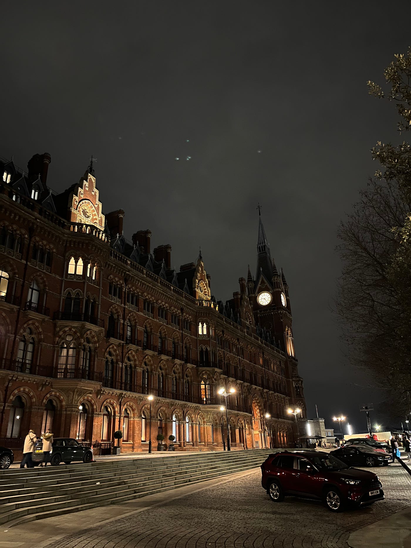 King’s Cross at night