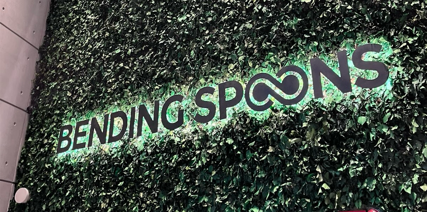 Bending Spoons office entryway
